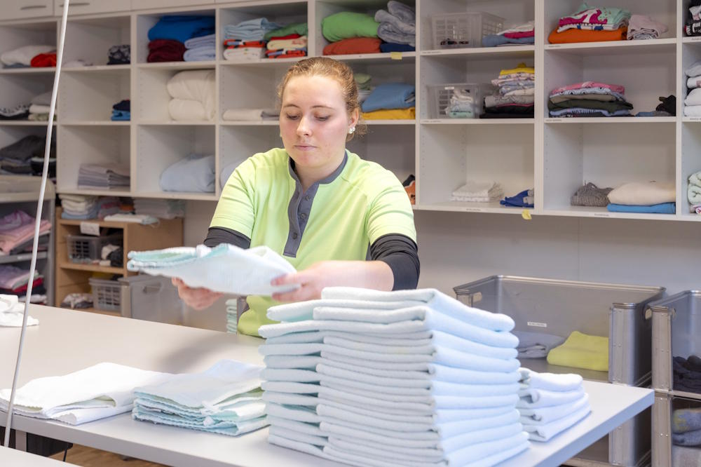 Lavare e stirare la biancheria