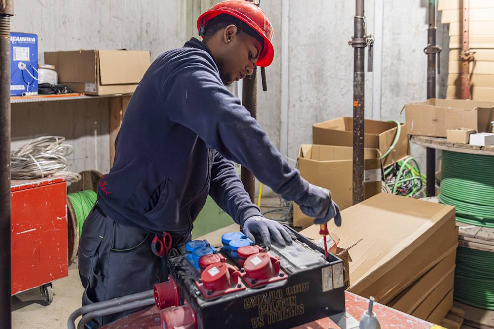 Organizzare l’alimentazione elettrica sui cantieri