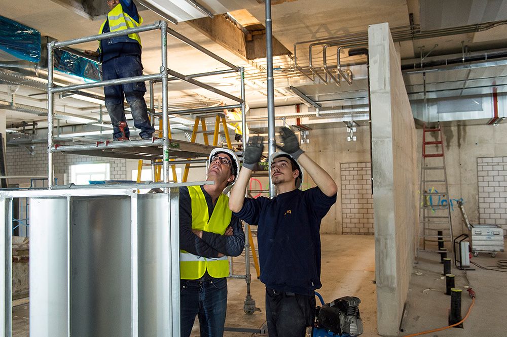 Effettuare il montaggio