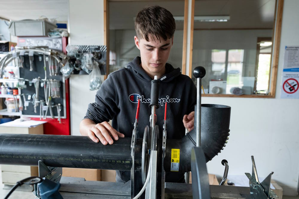 Modellare e assemblare i tubi