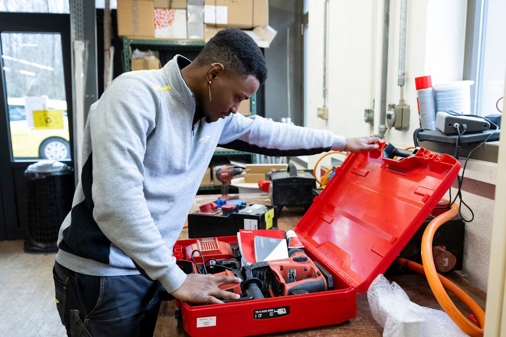 Preparare gli strumenti e il materiale
