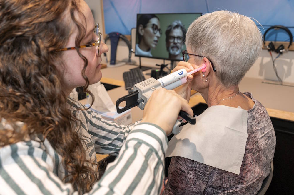 Fare l’impronta di un canale uditivo