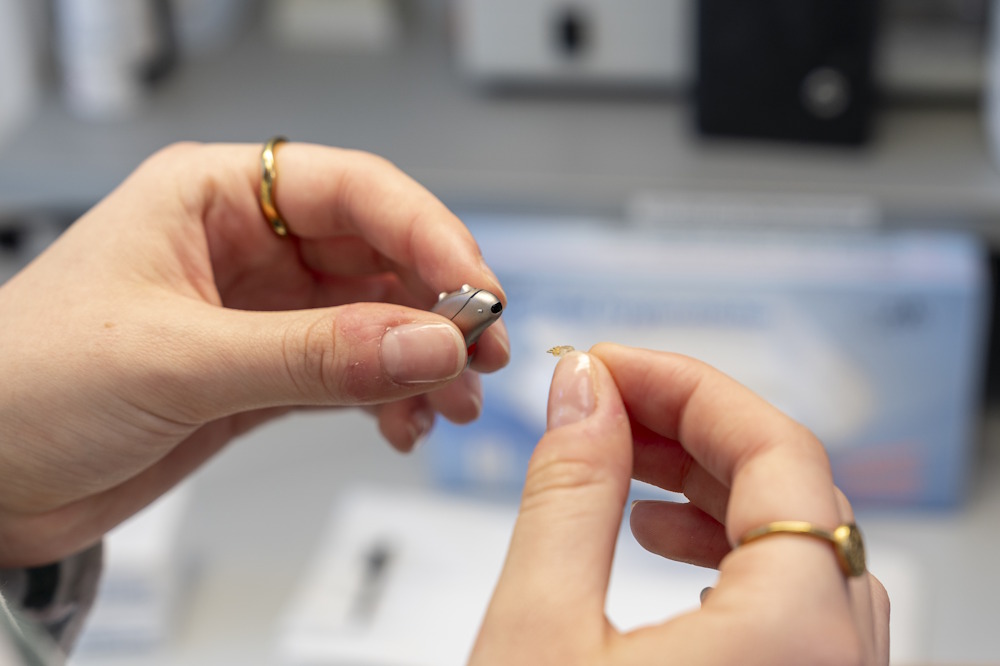 Regolazione dell'apparecchio acustico