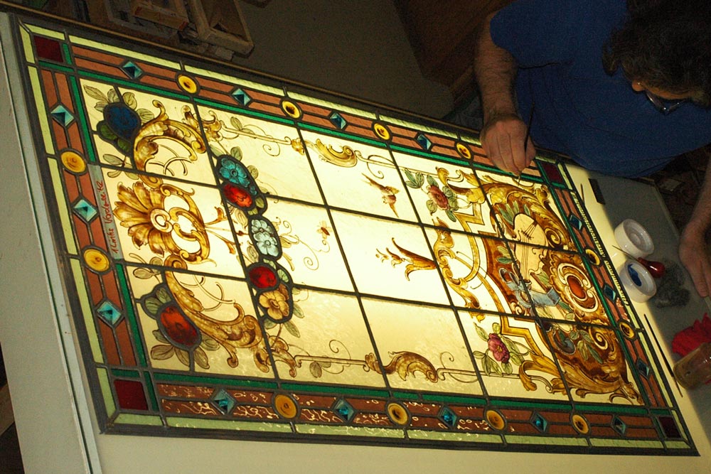 Restaurare vetrate antiche