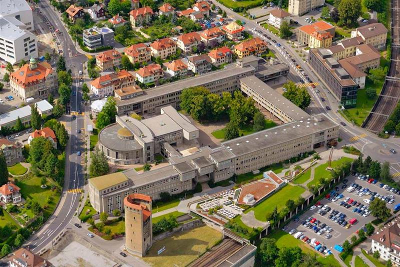 Edificio principale, Università di Friburgo. © vision on wings Manfred Richter